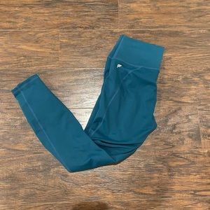 Teal Fabletics Leggings